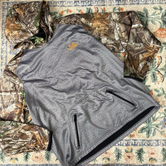 Real tree camo hoodie Sixe XL Sweater Sweatshirt - Picture 1 of 6